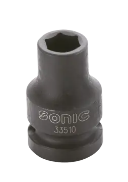 Impact socket 1/2" 6-point 8mm