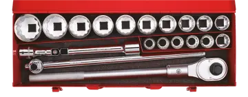 Flank socket set 3/4" 12-point 20-pcs.