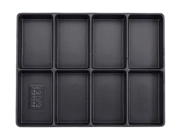 Empty tray, 8 compartments (290x370x48mm) redirect to product page
