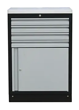 MSS 674mm cabinet with door with stainless steel worktop redirect to product page