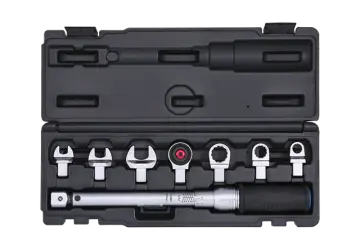 Torque wrench set 3/8" exchangable 12-60Nm 8-pcs. redirect to product page