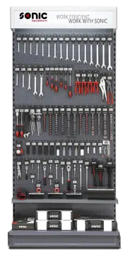 Wall display 1m 94-pcs. tools only redirect to product page