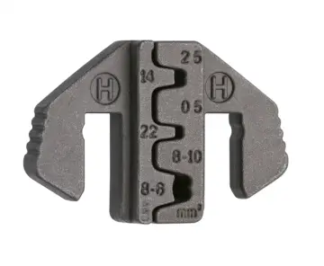 Jaw for crimping open barrel terminals redirect to product page