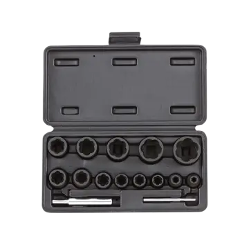 Twist socket set 1/4" and 1/2 15-pcs. redirect to product page