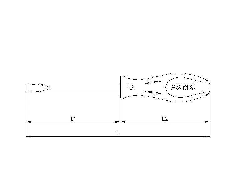 Slotted screwdriver 5.5mm