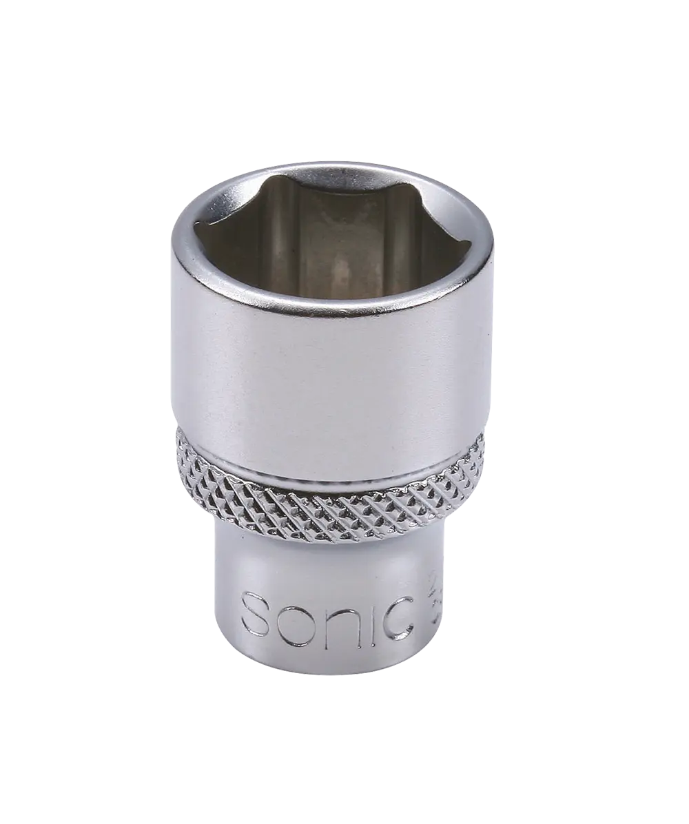 Flank socket 1/4" 6-point 14mm