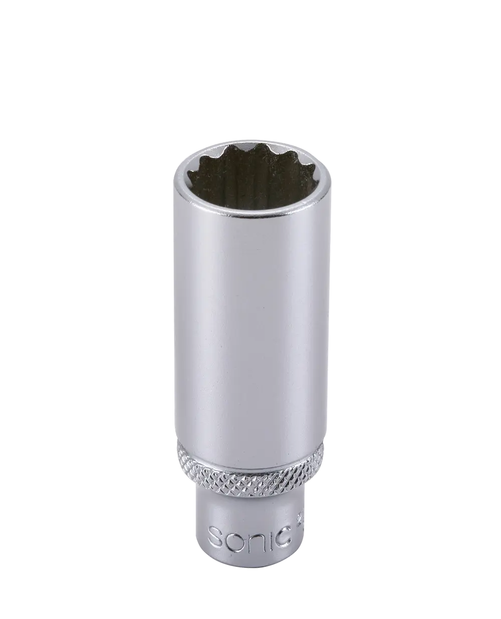 Socket 1/4" 12-point deep 7/16" SAE