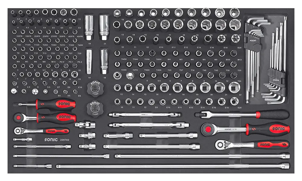 NEXT S12 toolbox 497-pcs - Sonic Equipment