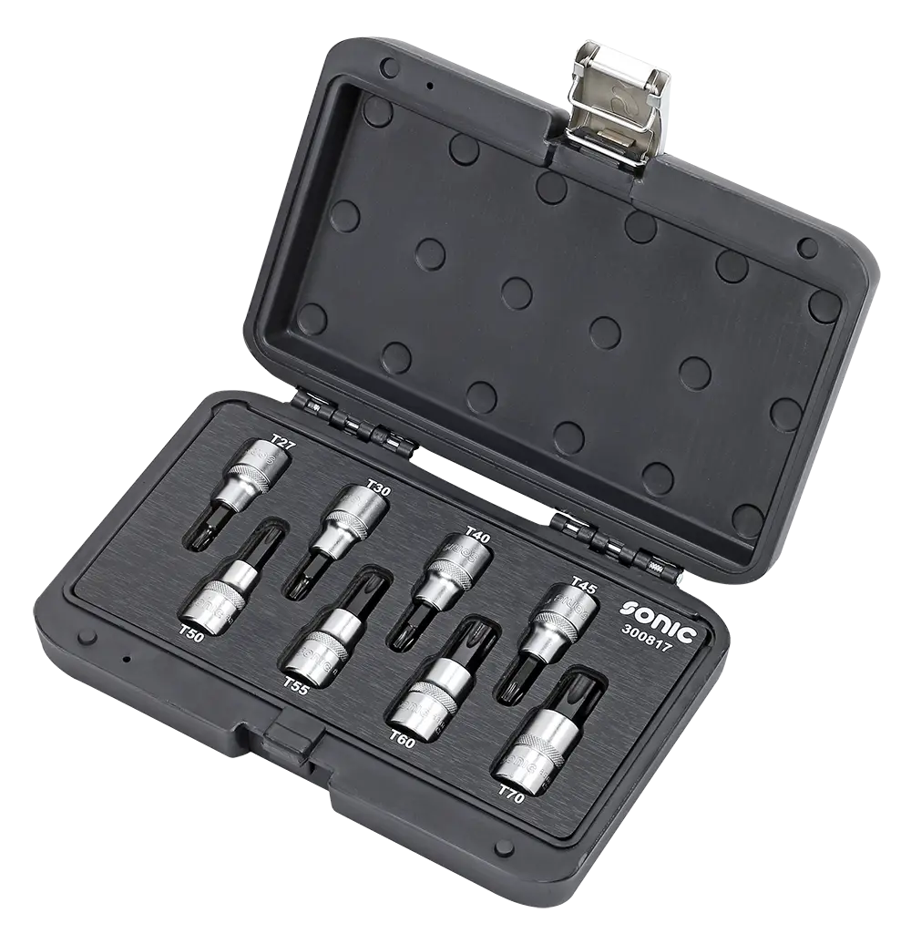 BMCS bit socket set TX 1/2" 8-pcs.
