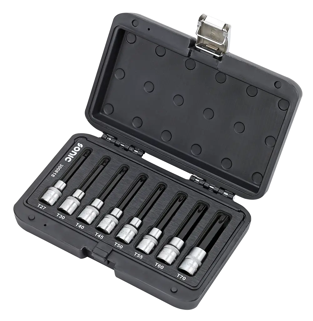 BMCS bit socket set TX 1/2" 8-pcs.