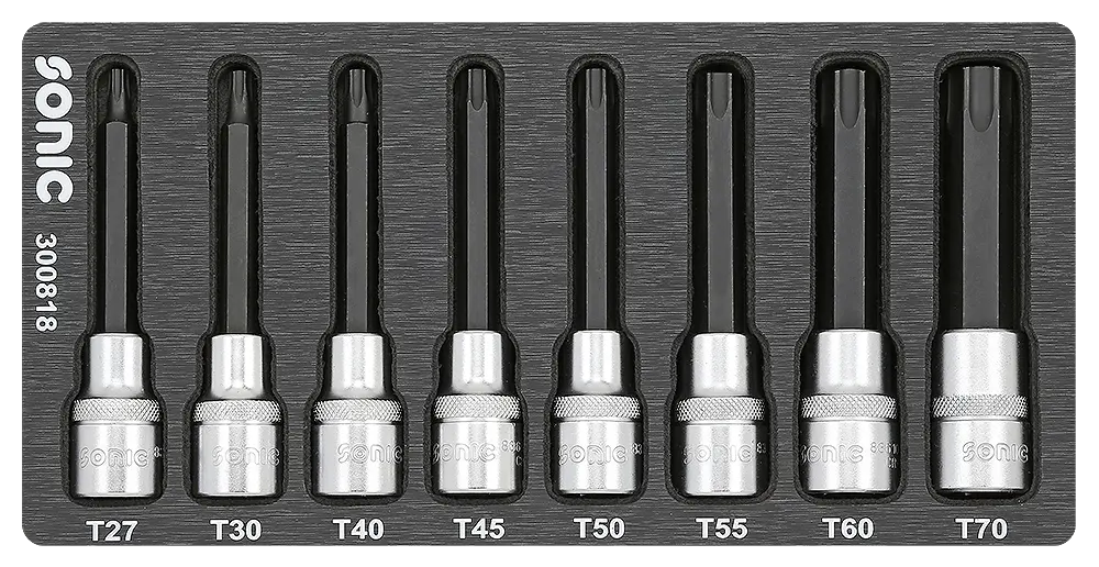 BMCS bit socket set TX 1/2" 8-pcs.