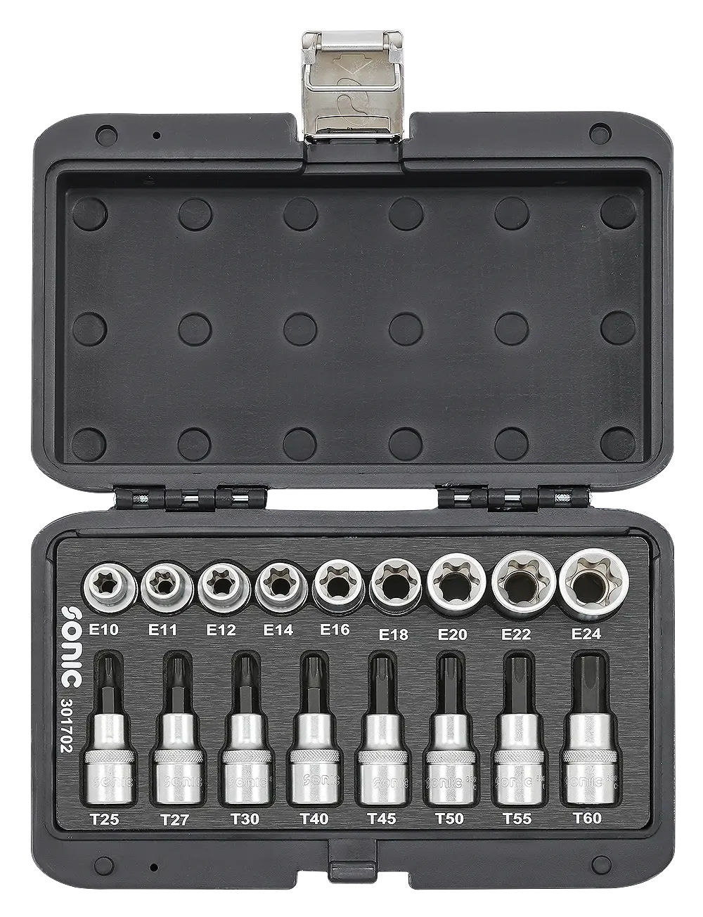 BMCS bit socket set TX 1/2" 17-pcs.