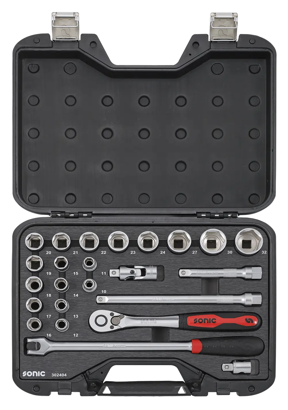 BMCS socket set 1/2" 24-pcs.