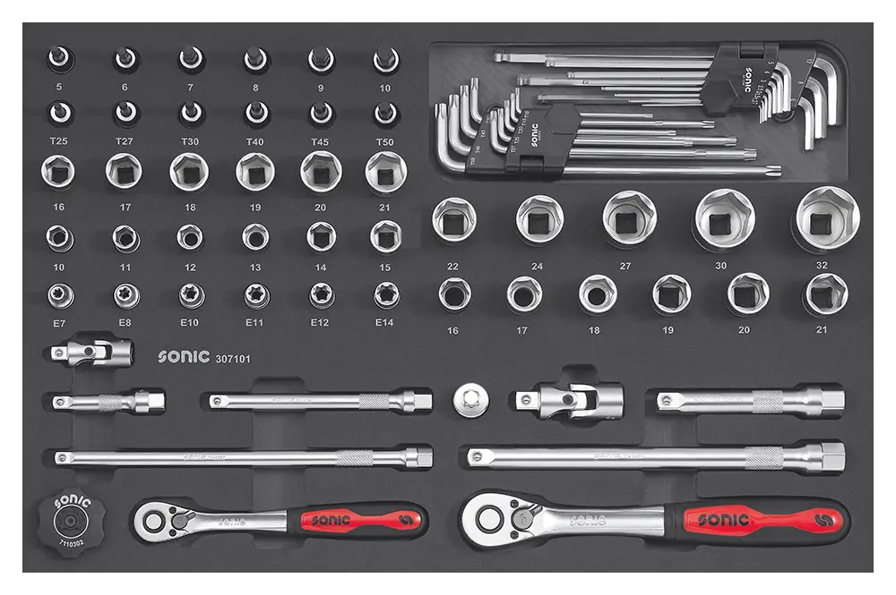 NEXT S7 toolbox 140-pcs - Sonic Equipment