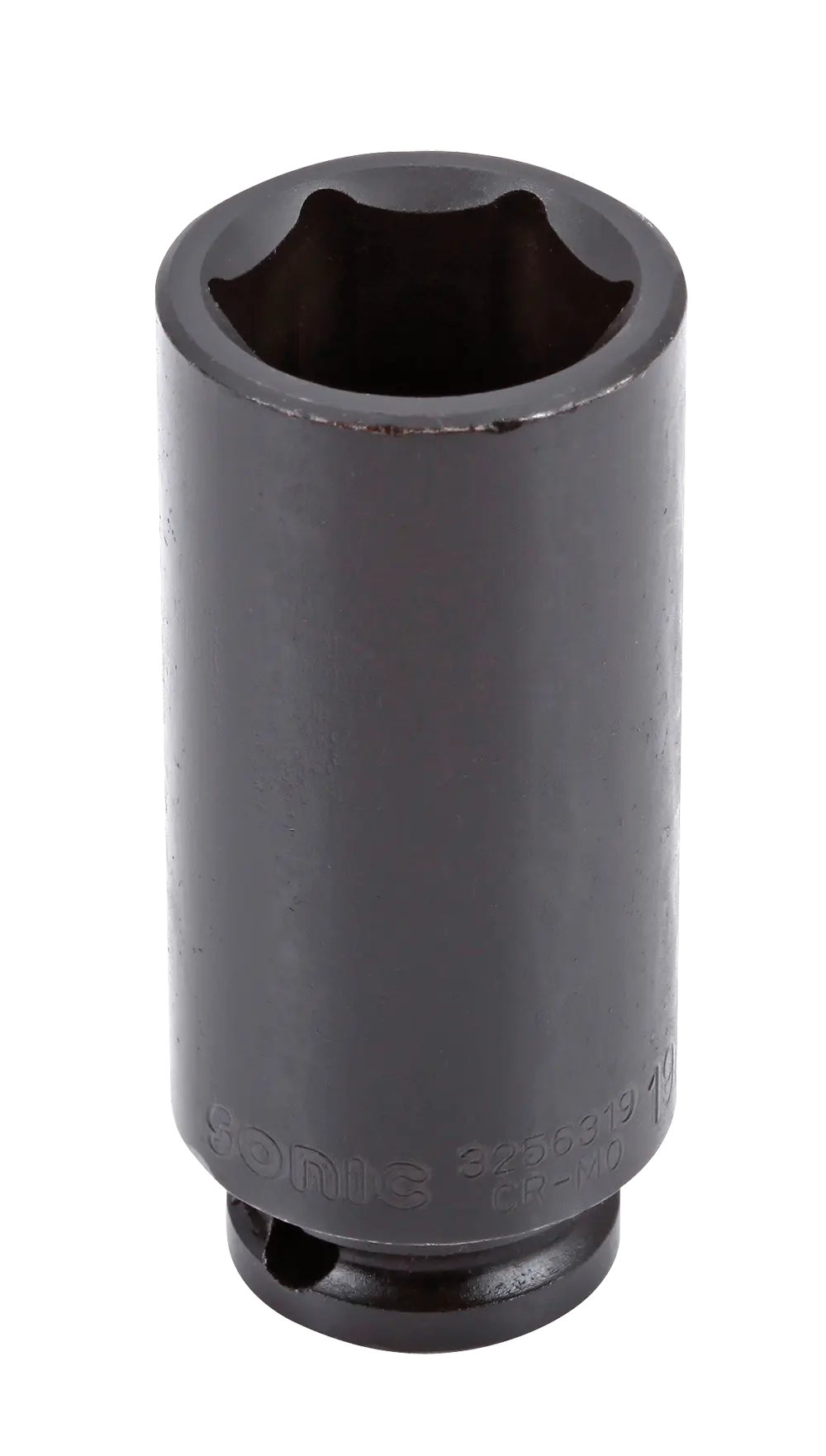 Impact socket 3/8" 6-point deep 13mm