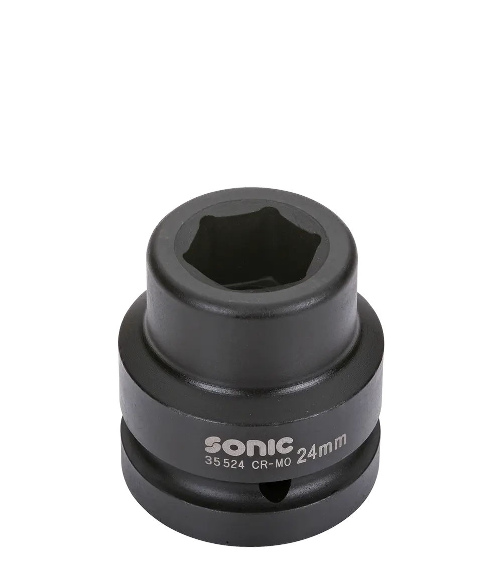 Impact socket 1" 6-point 36mm