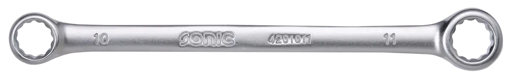 Flat double ring wrench 14x15mm