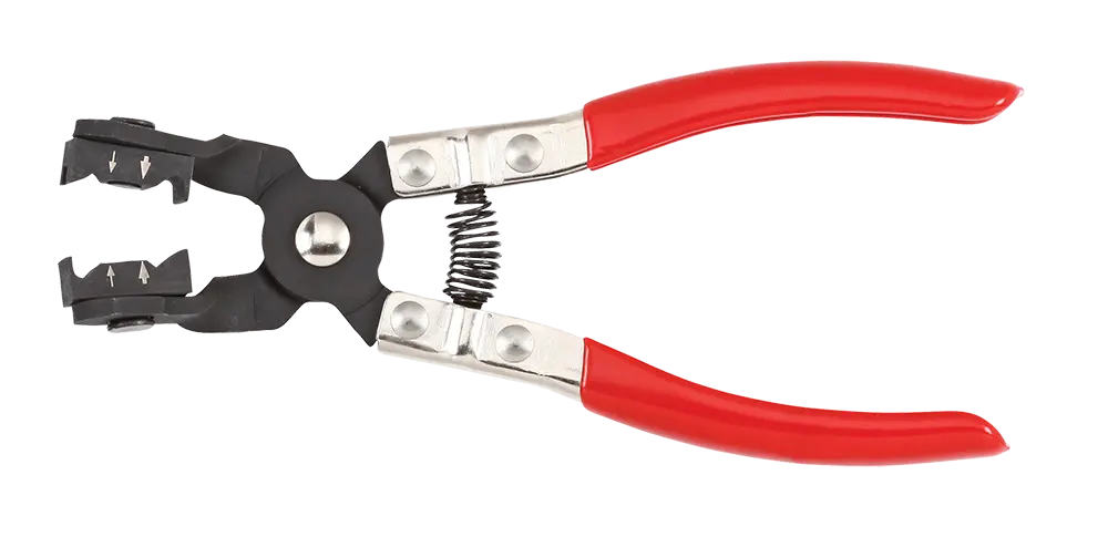 Hose clamp pliers angle
