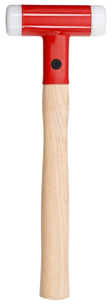 Hammer with nylon tips and ash handle 610gr.