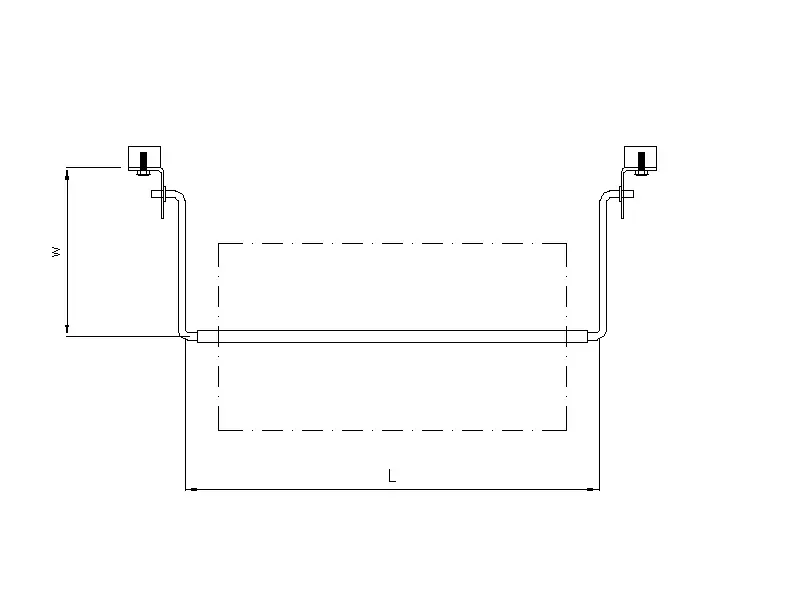 Paperrol holder Blue