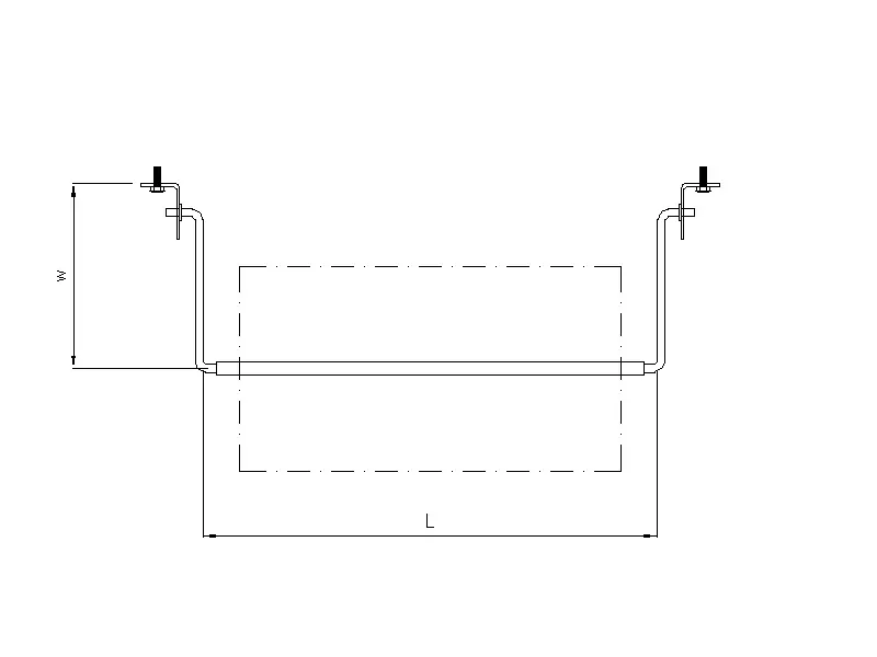 Paperrol Holder blue (S10, S11)