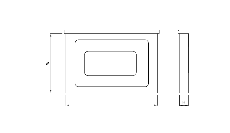 Big drawer without logo for (Challenge, S8) toolbox