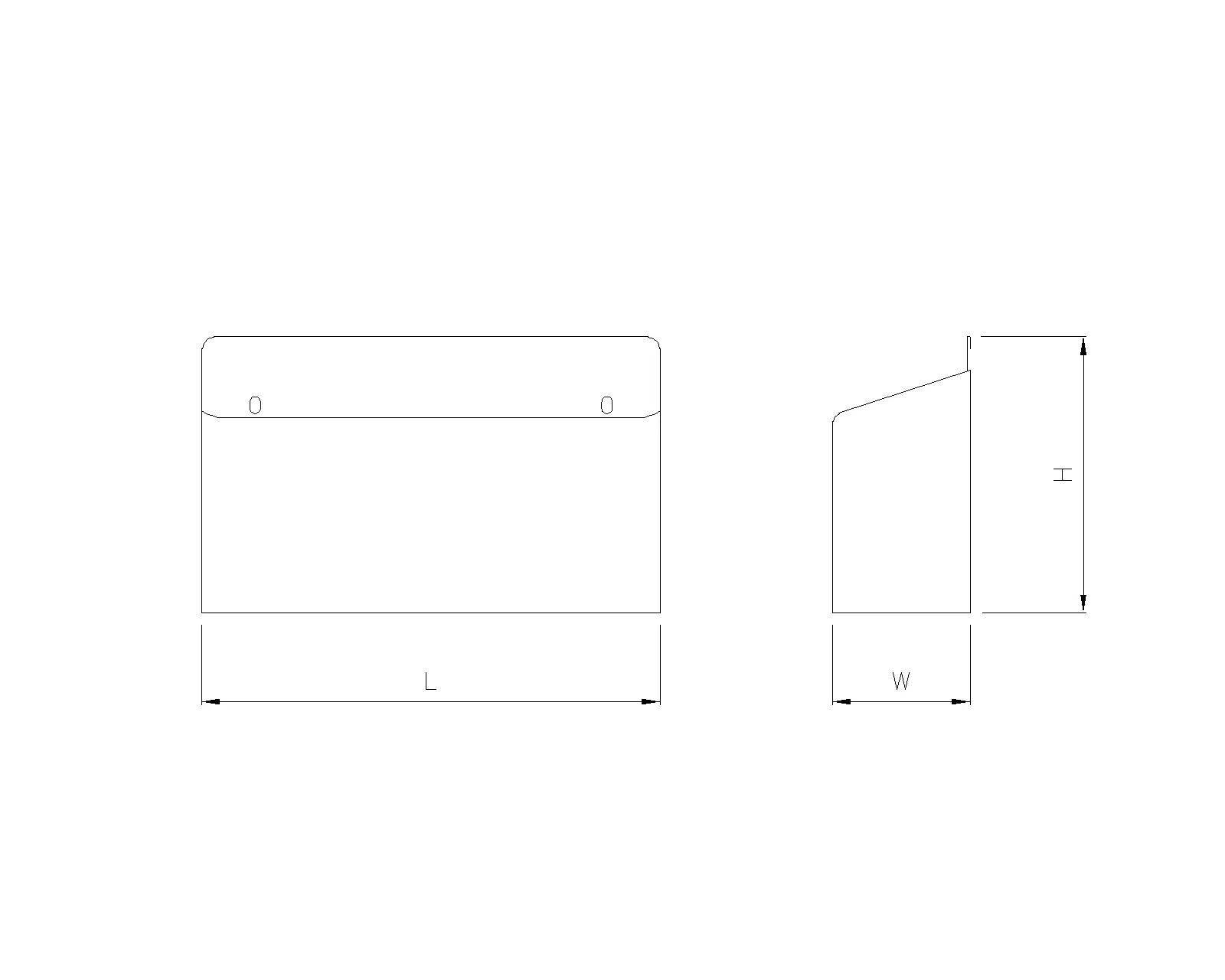 Dark gray canholder (S9, S12)