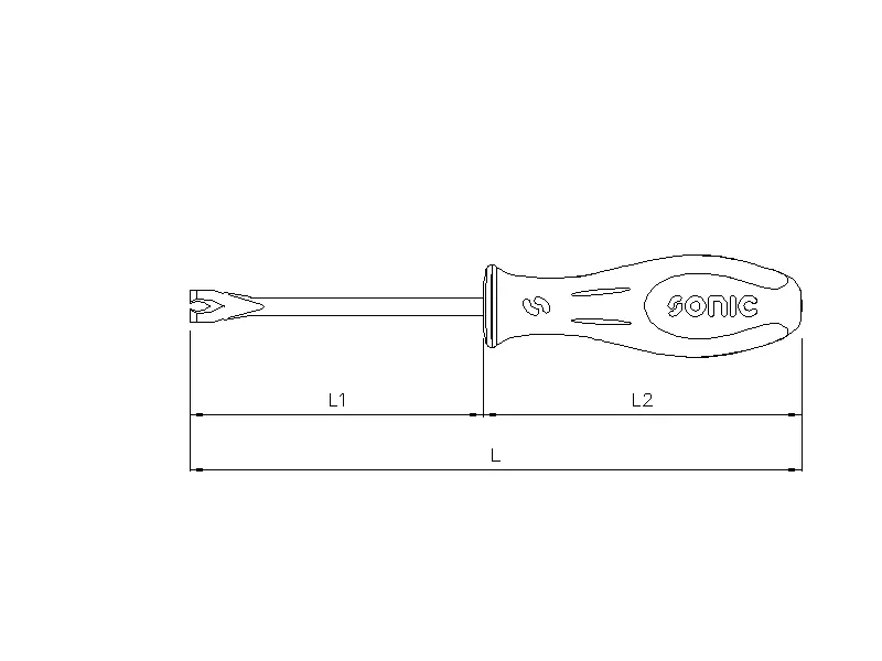Door upholstery panel remover small 100mm
