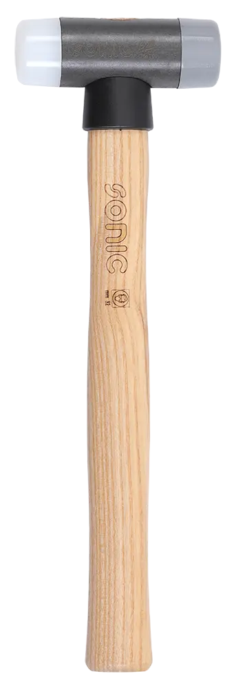 Hammer with nylon tips and ash handle 32mm