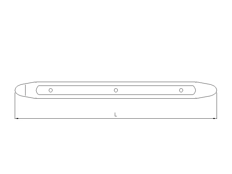 Pry bar with plastic cover 500mm