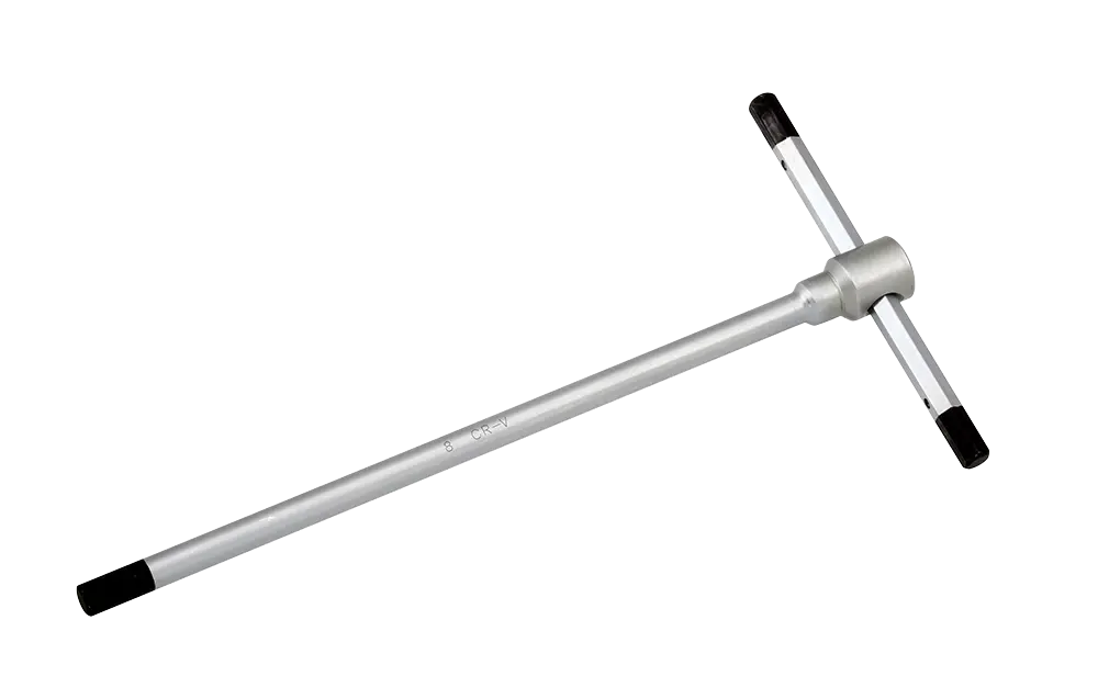 Key hex T-handle 3-tip 4mm