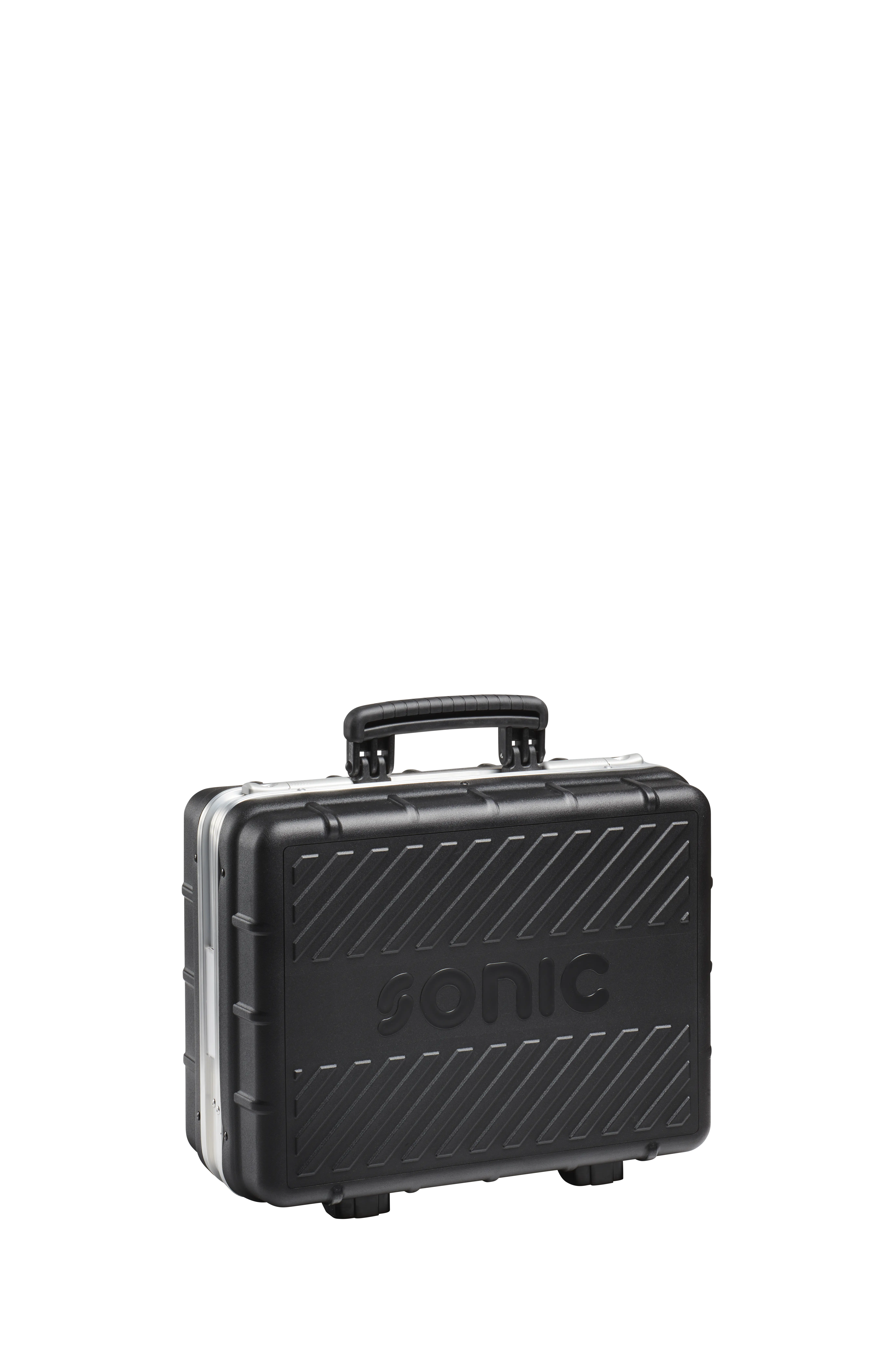 Empty suitcase without wheels