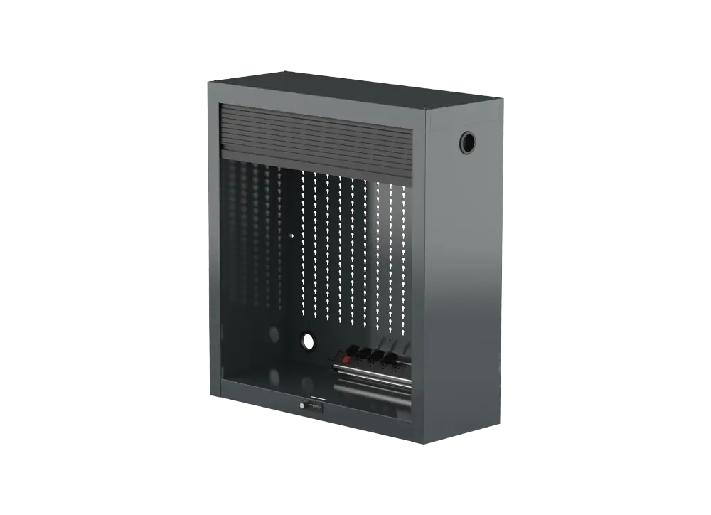 MSS+ wall cabinet with tambour door 890mm