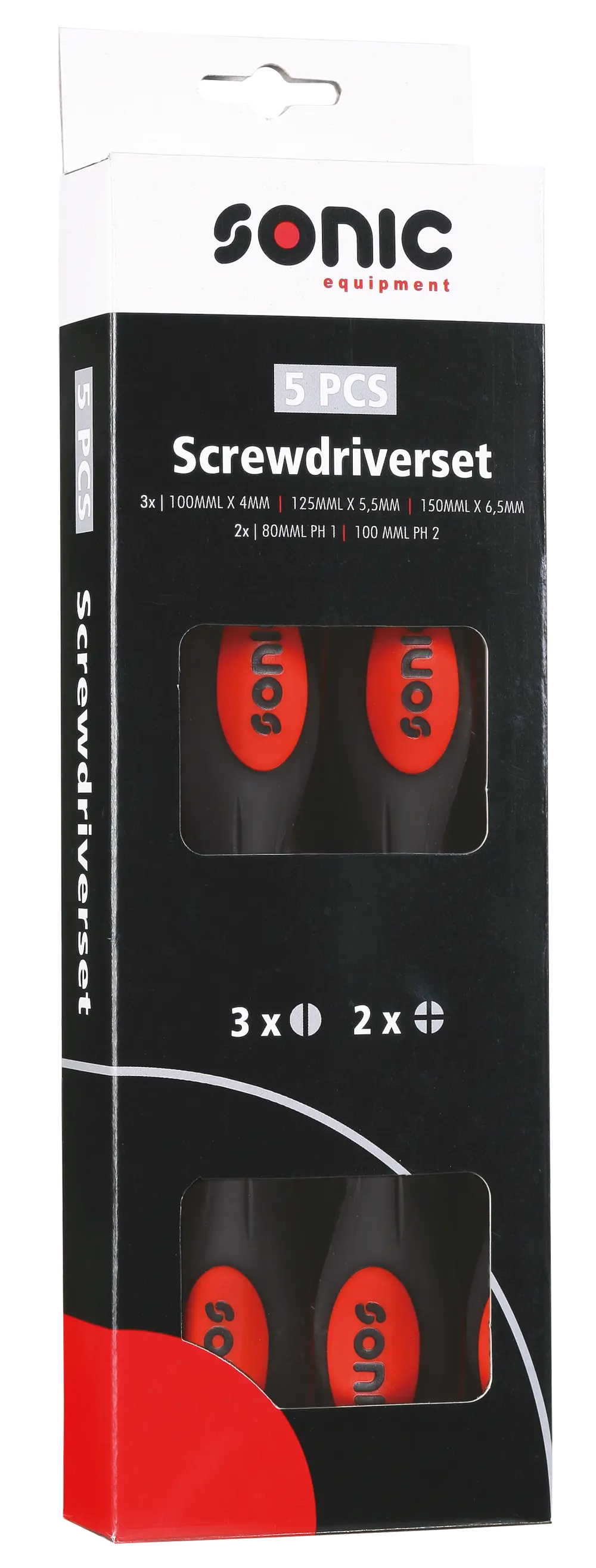 Screwdriver set 5-pcs.