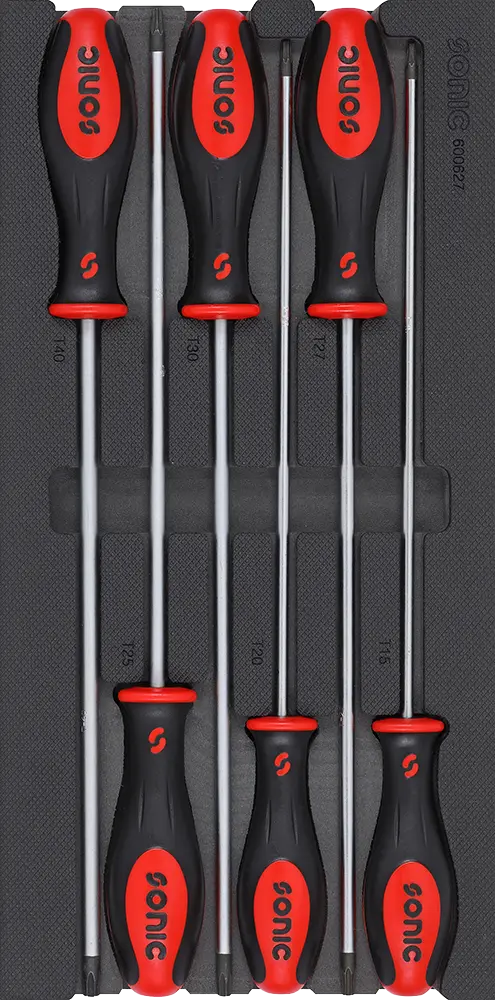 Screwdriver set TX long SFS-S 6-pcs.