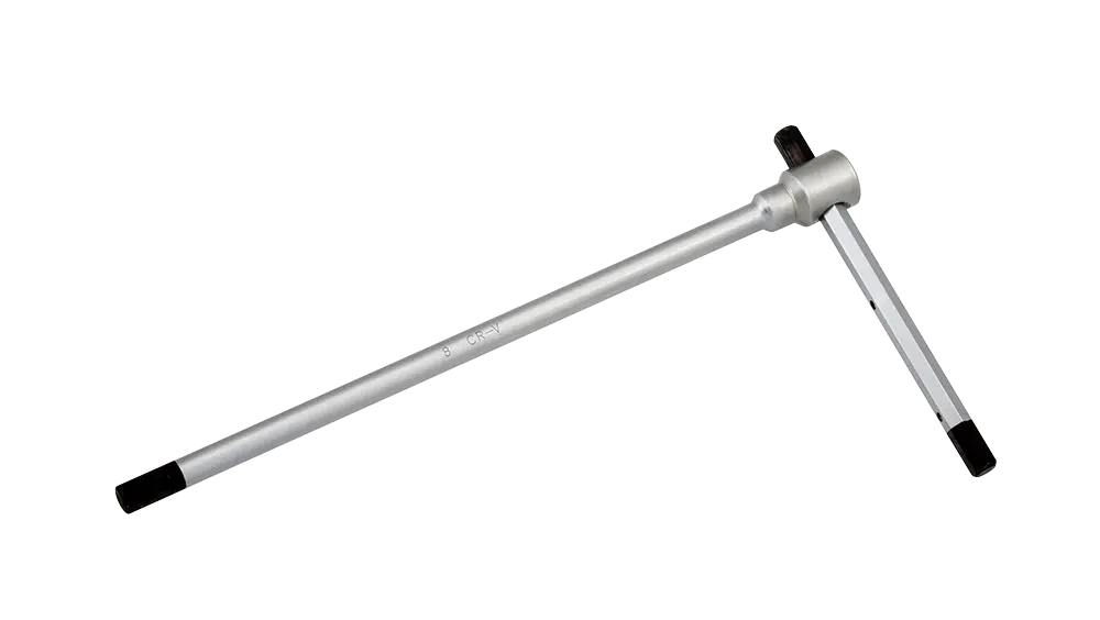 Key wrench set hex T-handle 3-tip 10-pcs