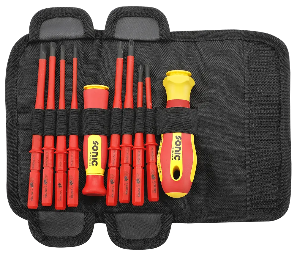 Insulate screwdriver set 10-pcs.