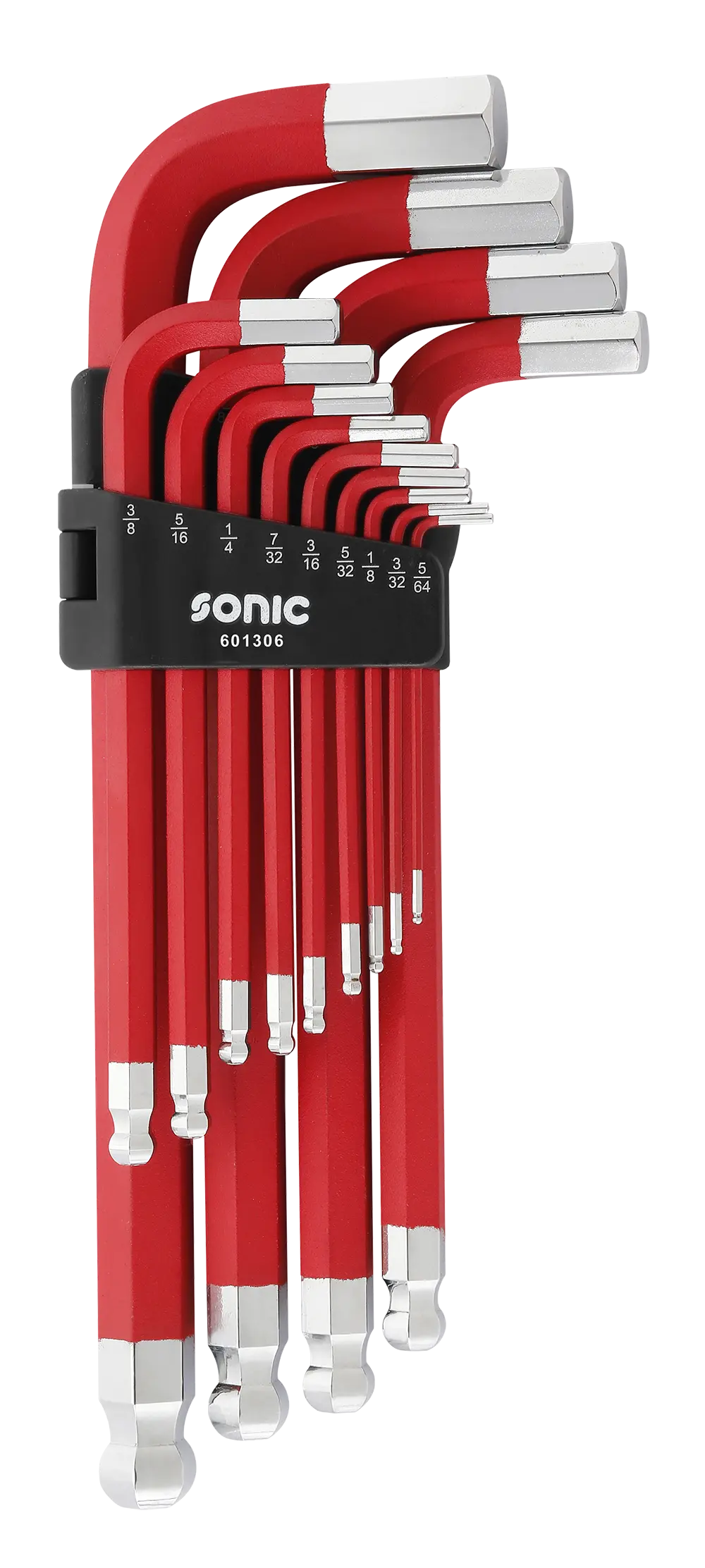 Key set magnet hex ball ended SAE 13-pcs.