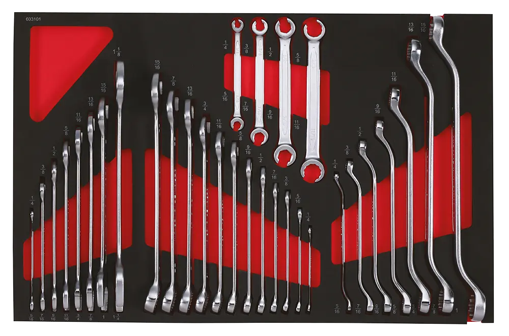 Wrench set SFS-M 31-pcs. Wrench set SFS-M 31-pcs.