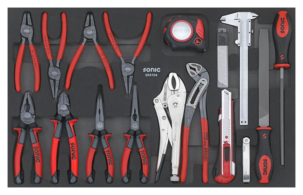 Pliers set SFS-M 41-pcs.