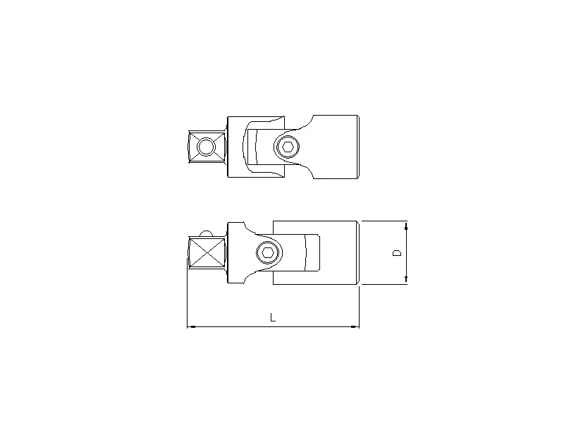 Universal joint 1/4"