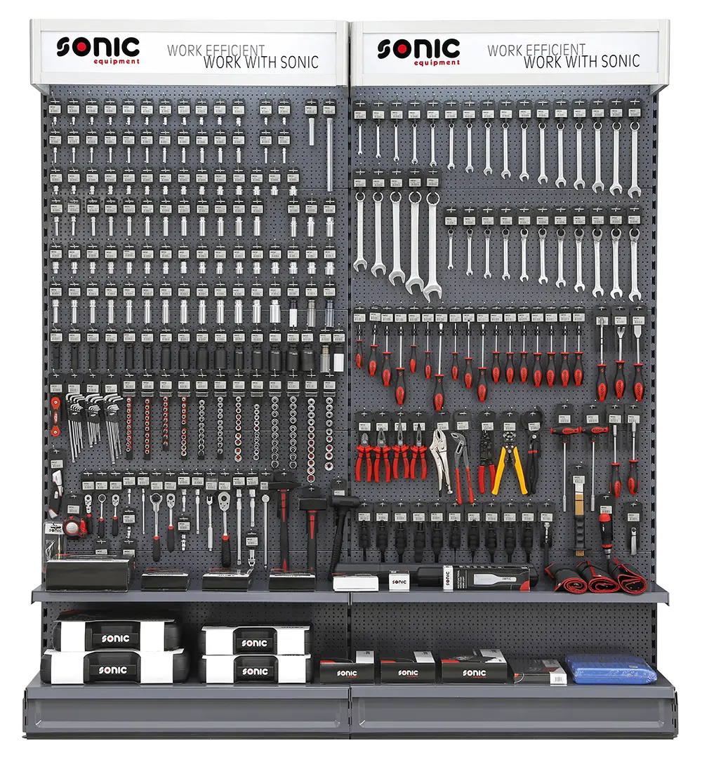 Wall display 2m 247pcs. tools only