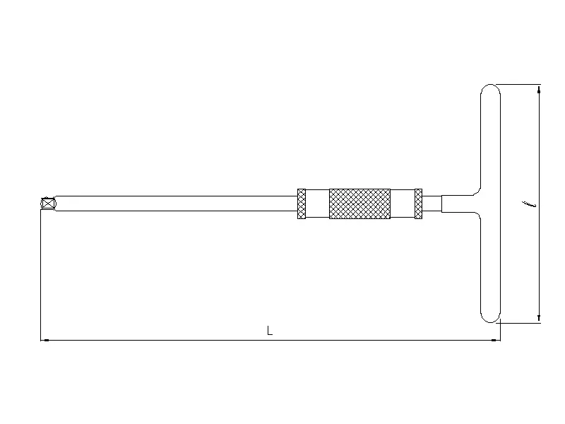 T-handle 3/8" speedy