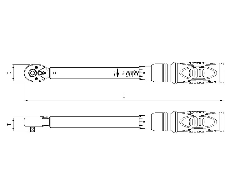 Torque wrench 1" 200-1000Nm
