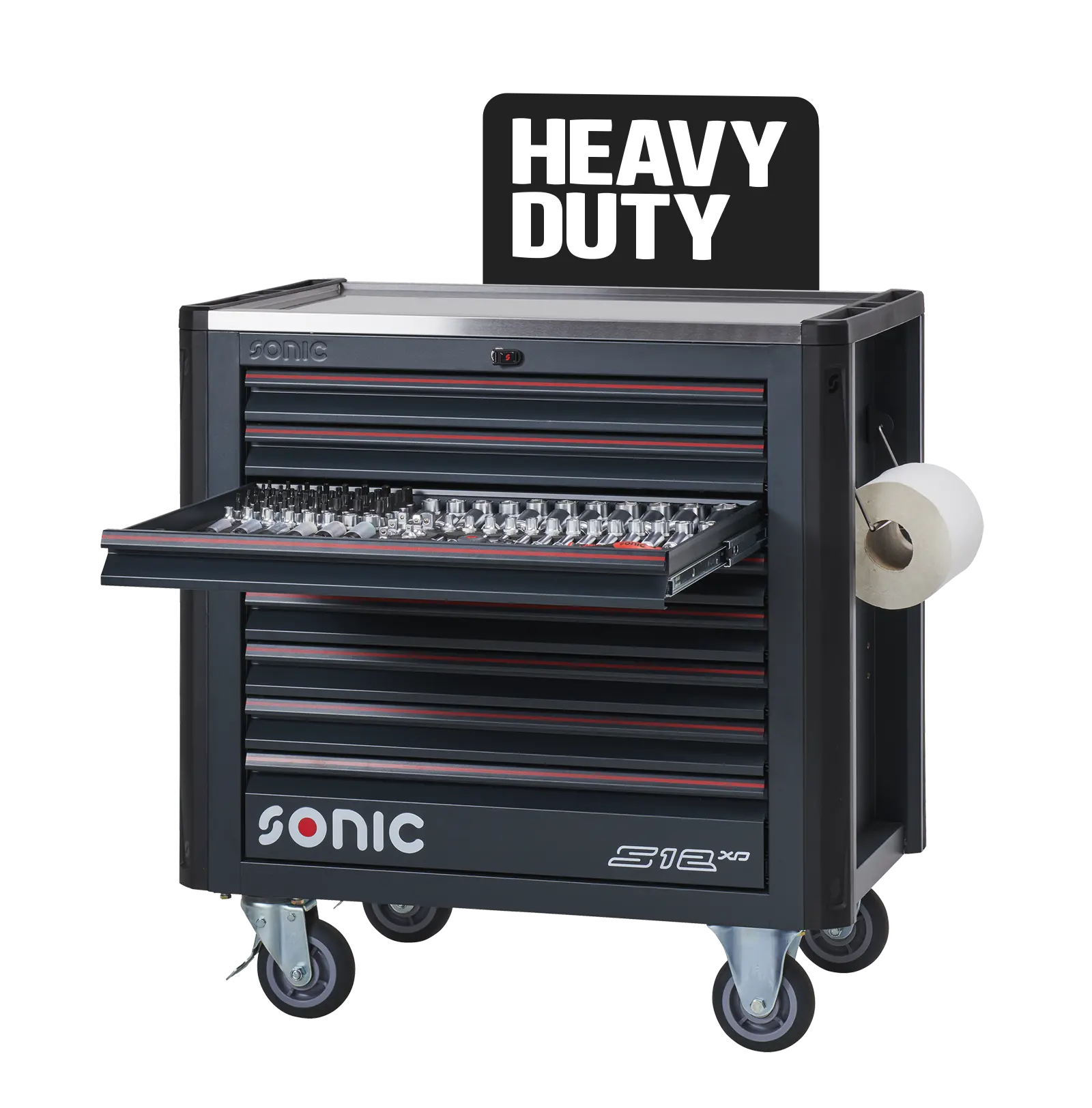 Filled toolbox NEXT S12XD 723-pcs (Heavy Duty) - Sonic Equipment