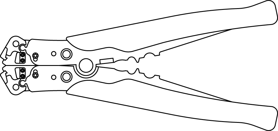 Wire stripper 0.2-6.0mm