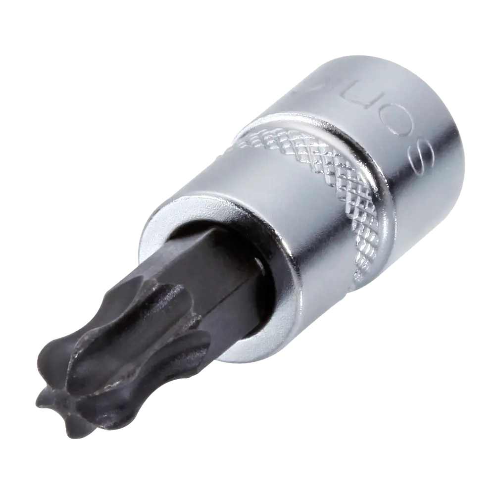 Bit socket 1/4" TX ball end T15