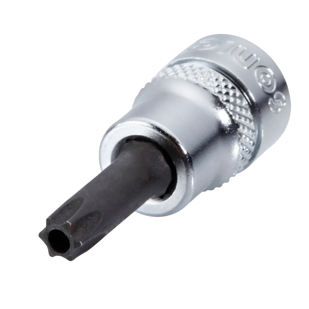 Bit socket 3/8" TX tamperproof T30H