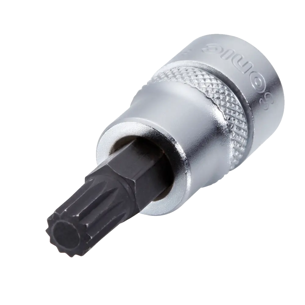 Bit socket 3/8" spline M12