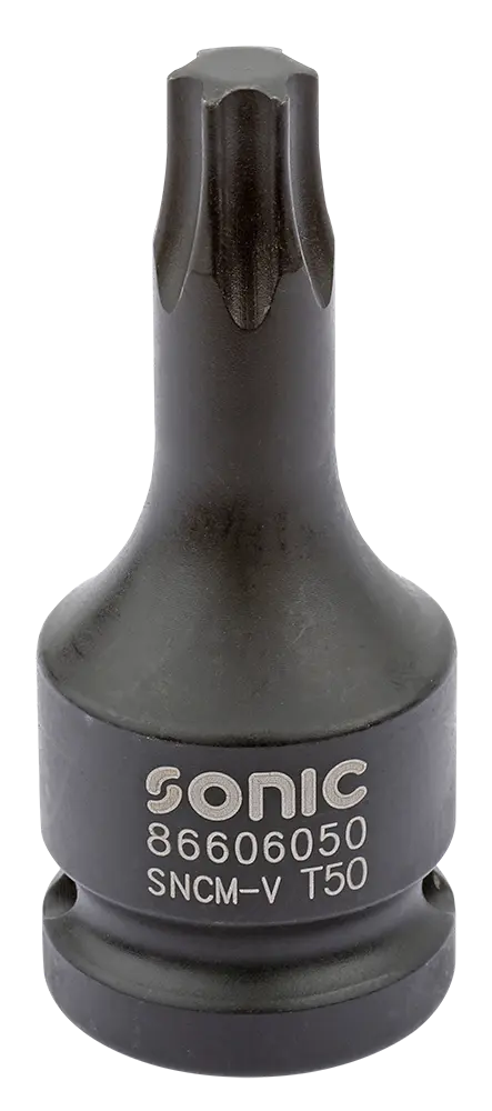 Impact bit socket 1/2" TX one piece 60mmL T40